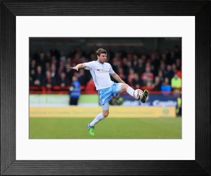 Framed Print : Chris Stokes in Action: Coventry City vs Crawley Town at Broadfield Stadium (Sky Bet League One) Framed Print : Chris Stokes in Action: Coventry City vs Crawley Town at Broadfield Stadium (Sky Bet League One)