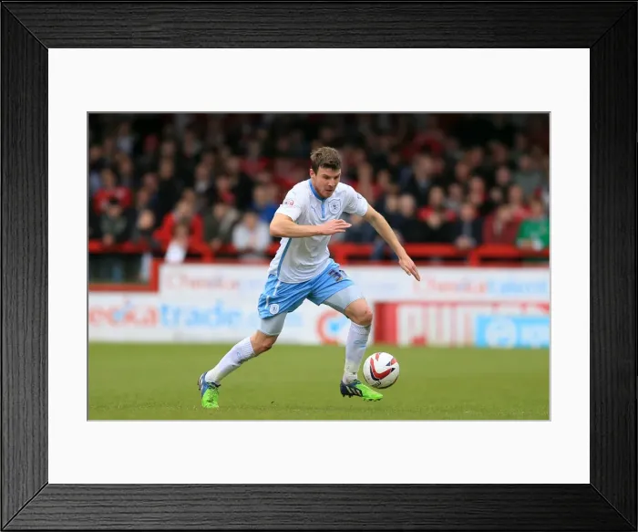 Framed Print : Chris Stokes in Action: Coventry City vs Crawley Town, Sky Bet League One Framed Print : Chris Stokes in Action: Coventry City vs Crawley Town, Sky Bet League One