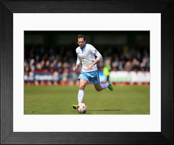 Framed Print : Jim O'Brien in Action: Coventry City vs Crawley Town, Sky Bet League One - Broadfield Stadium Framed Print : Jim O'Brien in Action: Coventry City vs Crawley Town, Sky Bet League One - Broadfield Stadium