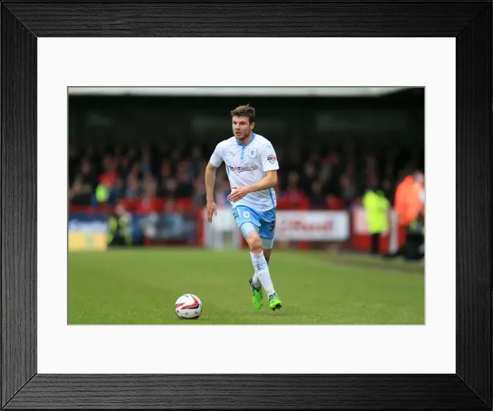 Framed Print : Chris Stokes in Action: Coventry City vs Crawley Town, Sky Bet League One Framed Print : Chris Stokes in Action: Coventry City vs Crawley Town, Sky Bet League One