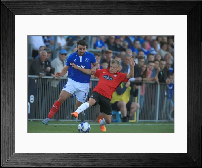 Framed Print : Pre Season Friendly - Portsmouth v Coventry City - Havant and Waterlooville Framed Print : Pre Season Friendly - Portsmouth v Coventry City - Havant and Waterlooville