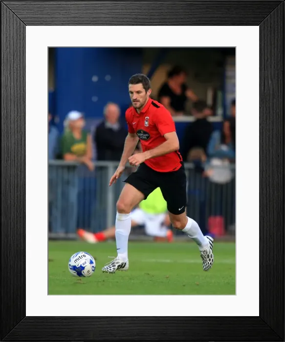 Framed Print : Sam Ricketts in Action: Coventry City vs. Portsmouth Pre-Season Clash Framed Print : Sam Ricketts in Action: Coventry City vs. Portsmouth Pre-Season Clash