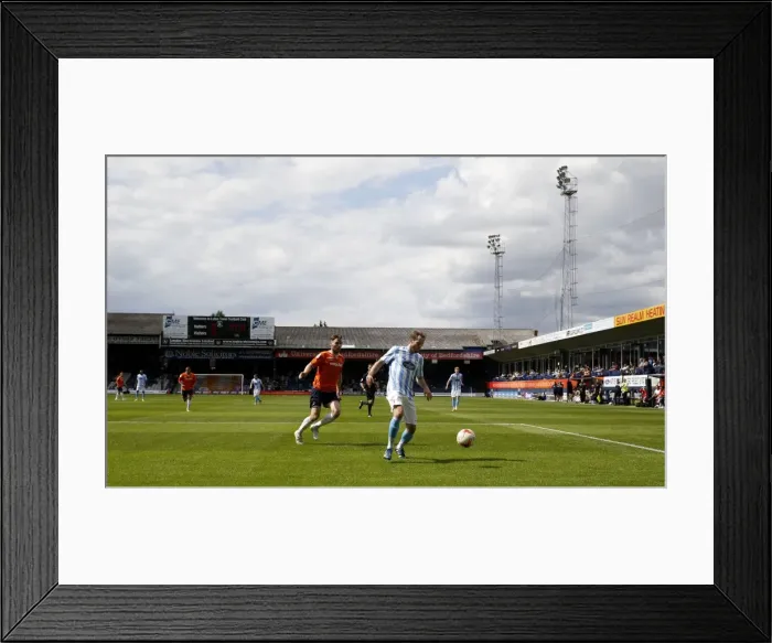 Framed Print : Jim O'Brien in Action: Coventry City vs Luton Town Pre-Season Friendly at Kenilworth Road Stadium Framed Print : Jim O'Brien in Action: Coventry City vs Luton Town Pre-Season Friendly at Kenilworth Road Stadium