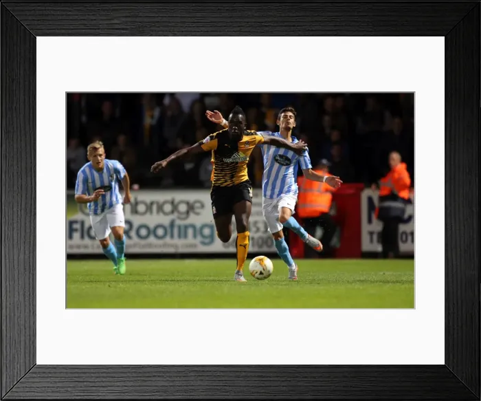 Framed Print : Ruben Lameiras vs Jordan Slew: A Clash of Talents in Coventry City's Pre-Season Friendly at Abbey Stadium Framed Print : Ruben Lameiras vs Jordan Slew: A Clash of Talents in Coventry City's Pre-Season Friendly at Abbey Stadium