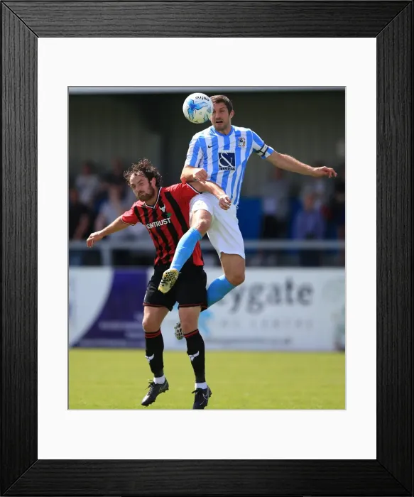 Framed Print : A Tactical Showdown: Sam Ricketts vs. Danny Hylton - Coventry City vs. Oxford United (Pre-Season Friendly) Framed Print : A Tactical Showdown: Sam Ricketts vs. Danny Hylton - Coventry City vs. Oxford United (Pre-Season Friendly)