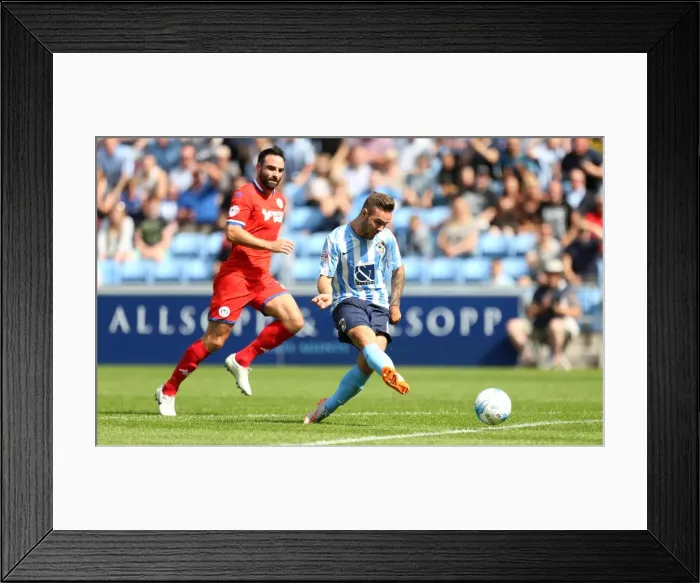 Framed Print : Sky Bet League One - Coventry City v Wigan Athletic - Ricoh Arena Framed Print : Sky Bet League One - Coventry City v Wigan Athletic - Ricoh Arena