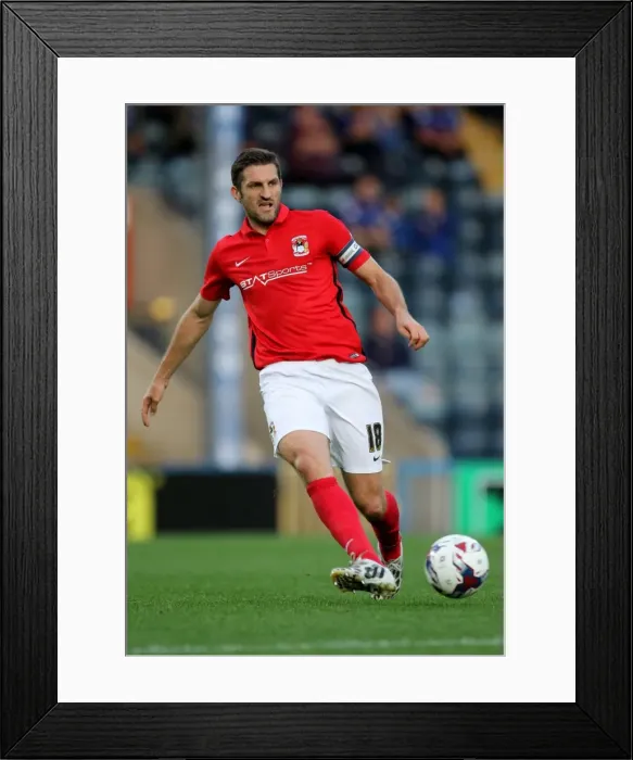 Framed Print : Sam Ricketts in Action: Coventry City vs. Rochdale, Capital One Cup First Round, Spotland Framed Print : Sam Ricketts in Action: Coventry City vs. Rochdale, Capital One Cup First Round, Spotland