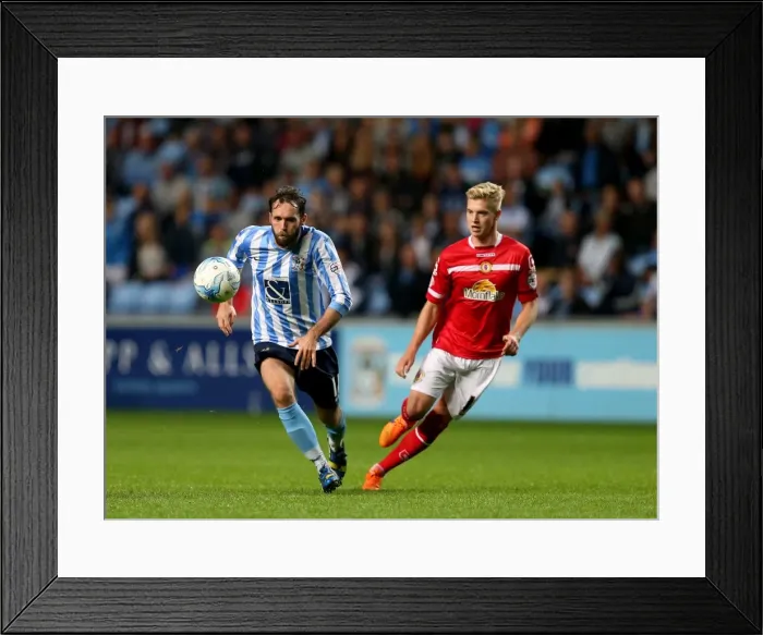 Framed Print : Jim O'Brien's Thrilling Moment: Scores Coventry City's Game-Winning Goal vs Crewe Alexandra (Sky Bet League One) Framed Print : Jim O'Brien's Thrilling Moment: Scores Coventry City's Game-Winning Goal vs Crewe Alexandra (Sky Bet League One)