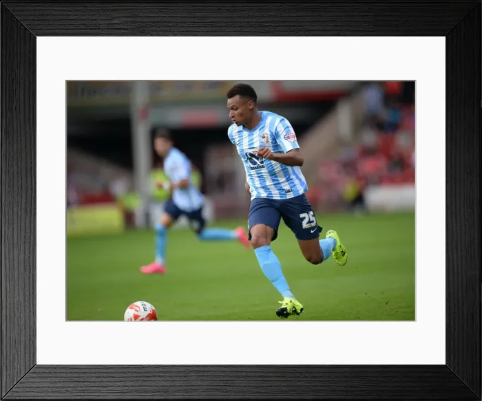 Framed Print : Jacob Murphy in Action: Coventry City vs. Walsall - Sky Bet League One at Banks Stadium Framed Print : Jacob Murphy in Action: Coventry City vs. Walsall - Sky Bet League One at Banks Stadium