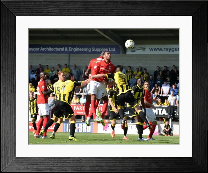 Framed Print : Intense Rivalry: Cansdell-Sherriff vs Tudgay - Sky Bet League One Clash between Burton Albion and Coventry City Framed Print : Intense Rivalry: Cansdell-Sherriff vs Tudgay - Sky Bet League One Clash between Burton Albion and Coventry City