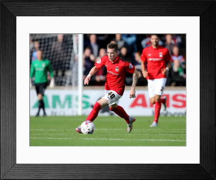 Framed Print : Ryan Kent's Thrilling Display: Coventry City's Victory over Scunthorpe United in Sky Bet League One