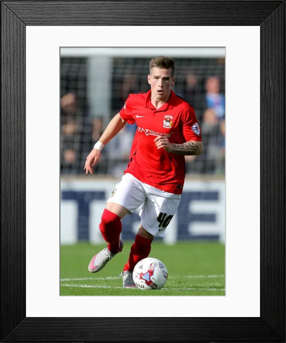 Framed Print : Ryan Kent's Brilliant Performance: Coventry City at Glanford Park vs Scunthorpe United (Sky Bet League One) Framed Print : Ryan Kent's Brilliant Performance: Coventry City at Glanford Park vs Scunthorpe United (Sky Bet League One)