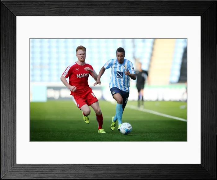 Framed Print : Intense Rivalry: Murphy vs. O'Neil - Coventry City vs. Chesterfield (Sky Bet League One) Framed Print : Intense Rivalry: Murphy vs. O'Neil - Coventry City vs. Chesterfield (Sky Bet League One)