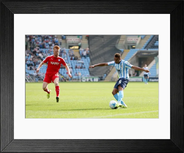 Framed Print : Jacob Murphy's Stunning Goal: Coventry City vs Chesterfield in Sky Bet League One Framed Print : Jacob Murphy's Stunning Goal: Coventry City vs Chesterfield in Sky Bet League One