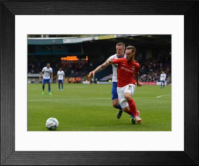 Framed Print : Clash at Gigg Lane: A Battle of Titans - Armstrong vs. Clarke in Sky Bet League One Framed Print : Clash at Gigg Lane: A Battle of Titans - Armstrong vs. Clarke in Sky Bet League One