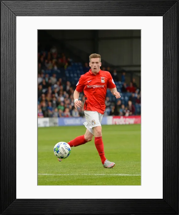Framed Print : Ryan Kent in Action: Coventry City's Thrilling Showdown against Bury in Sky Bet League One at Gigg Lane Framed Print : Ryan Kent in Action: Coventry City's Thrilling Showdown against Bury in Sky Bet League One at Gigg Lane
