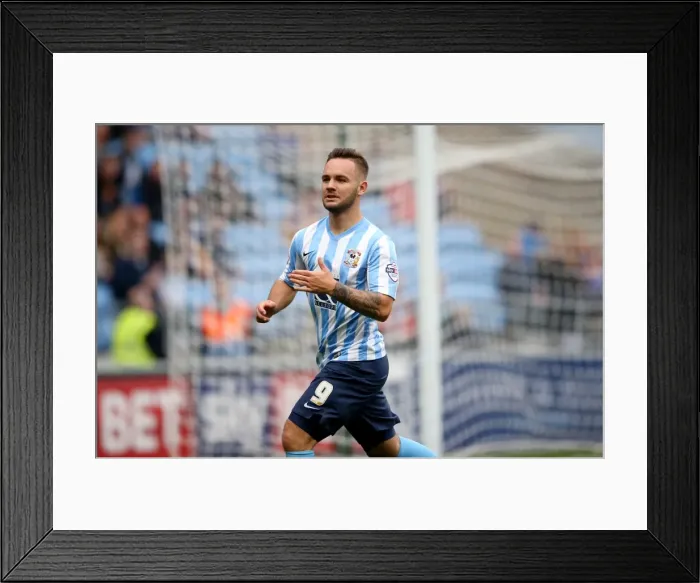 Framed Print : Adam Armstrong's Hat-Trick: Coventry City Crushes Shrewsbury Town in Sky Bet League One Framed Print : Adam Armstrong's Hat-Trick: Coventry City Crushes Shrewsbury Town in Sky Bet League One