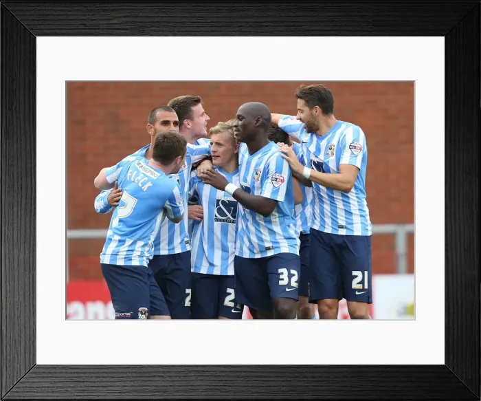 Framed Print : Sky Bet League One - Fleetwood Town v Coventry City - Highbury Stadium Framed Print : Sky Bet League One - Fleetwood Town v Coventry City - Highbury Stadium