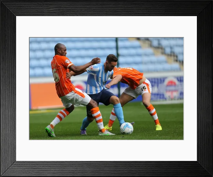 Framed Print : Clash at Ricoh Arena: Adam Armstrong vs. Emmerson Boyce - Sky Bet League One Showdown Framed Print : Clash at Ricoh Arena: Adam Armstrong vs. Emmerson Boyce - Sky Bet League One Showdown