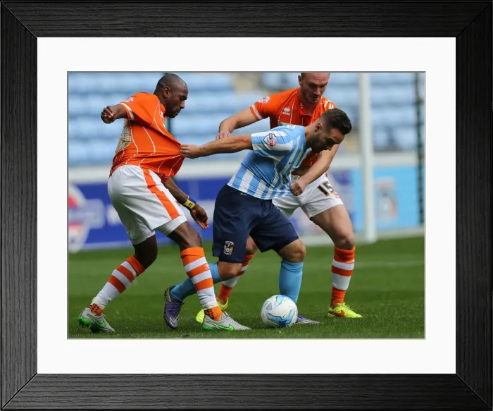 Framed Print : Clash at the Ricoh: Adam Armstrong vs. Emmerson Boyce - Sky Bet League One Rivalry Framed Print : Clash at the Ricoh: Adam Armstrong vs. Emmerson Boyce - Sky Bet League One Rivalry