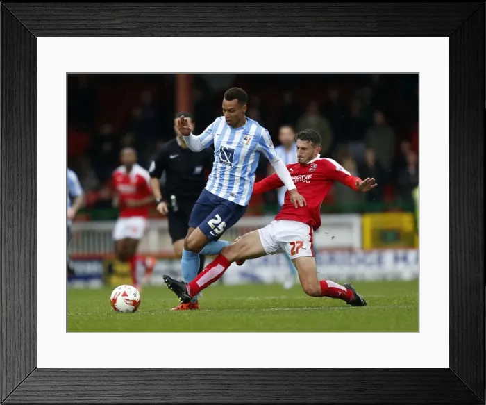 Framed Print : Barry vs Murphy: The Intense Rivalry in Swindon Town vs Coventry City Football Match, Sky Bet League One Framed Print : Barry vs Murphy: The Intense Rivalry in Swindon Town vs Coventry City Football Match, Sky Bet League One