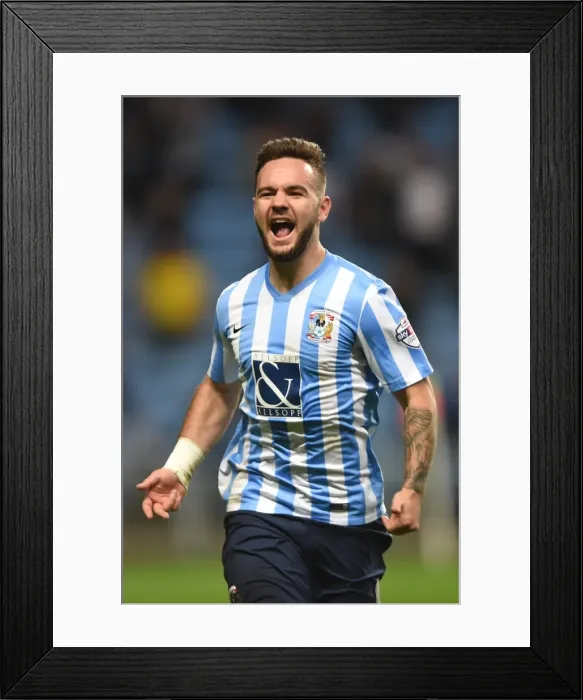 Framed Print : Adam Armstrong's Dramatic Equalizer: Coventry City Salvages a Draw Against Peterborough United in Sky Bet League One Framed Print : Adam Armstrong's Dramatic Equalizer: Coventry City Salvages a Draw Against Peterborough United in Sky Bet League One