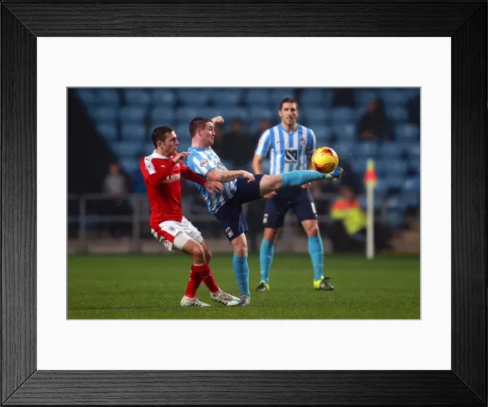 Framed Print : John Fleck: Coventry City vs Barnsley - Sky Bet League One Intense Moment at Ricoh Arena Framed Print : John Fleck: Coventry City vs Barnsley - Sky Bet League One Intense Moment at Ricoh Arena