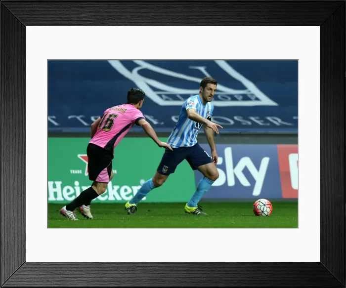 Framed Print : Battling for the FA Cup: Coventry City vs. Northampton Town - A Riveting Rivalry Framed Print : Battling for the FA Cup: Coventry City vs. Northampton Town - A Riveting Rivalry