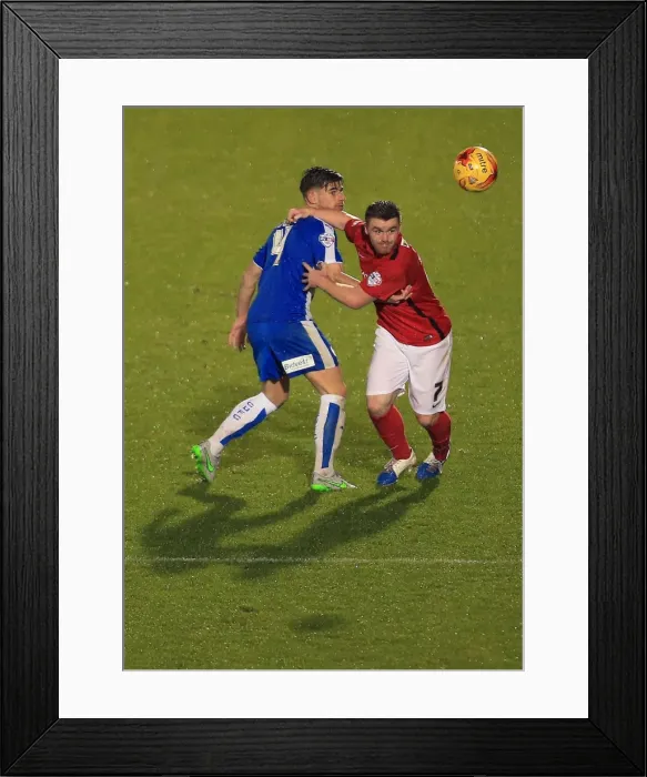 Framed Print : Showdown at Weston Homes Community Stadium: Edwards vs. Fleck in Sky Bet League One Clash Framed Print : Showdown at Weston Homes Community Stadium: Edwards vs. Fleck in Sky Bet League One Clash