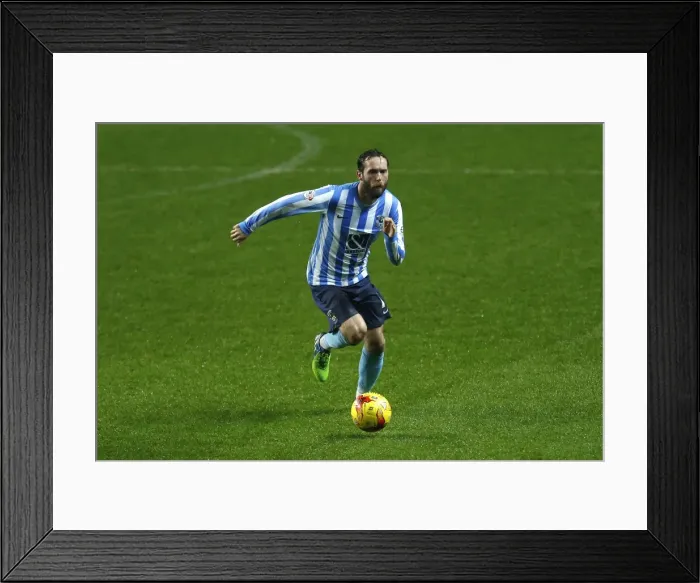 Framed Print : Sky Bet League One: Coventry City vs Doncaster Rovers Showdown at RICOH Arena - James O'Brien in Action Framed Print : Sky Bet League One: Coventry City vs Doncaster Rovers Showdown at RICOH Arena - James O'Brien in Action