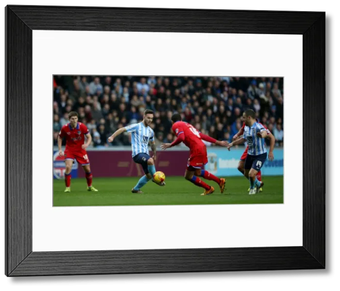 Framed Print : Sky Bet League One - Coventry City v Oldham Town - Ricoh Arena Framed Print : Sky Bet League One - Coventry City v Oldham Town - Ricoh Arena