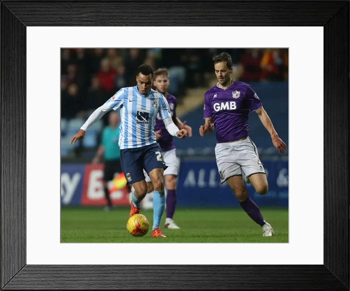 Framed Print : Clash of the Stars: Jacob Murphy vs AJ Leitch-Smith - Coventry City vs Port Vale, Sky Bet League One Framed Print : Clash of the Stars: Jacob Murphy vs AJ Leitch-Smith - Coventry City vs Port Vale, Sky Bet League One