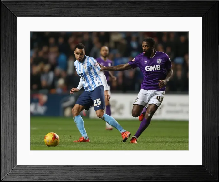 Framed Print : Battle for Supremacy: Murphy vs. Grant - Coventry City vs. Port Vale (Sky Bet League One) Framed Print : Battle for Supremacy: Murphy vs. Grant - Coventry City vs. Port Vale (Sky Bet League One)