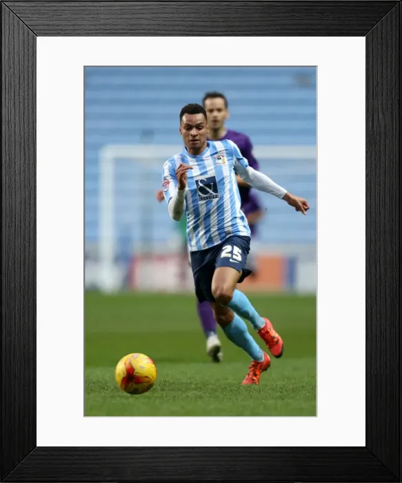 Framed Print : Coventry Citys Jacob Murphy Framed Print : Coventry Citys Jacob Murphy