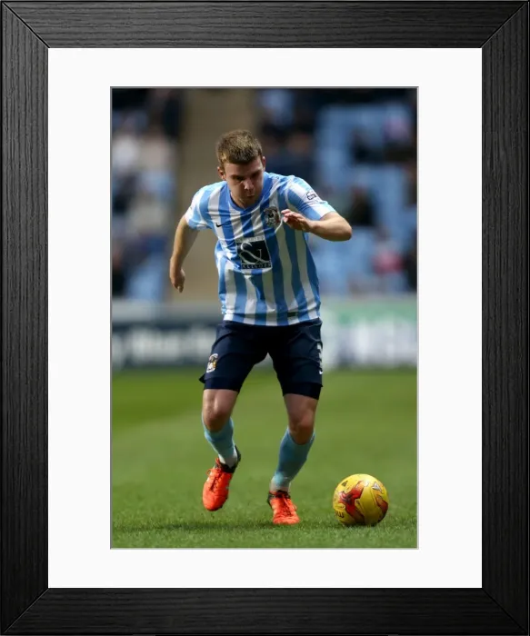 Framed Print : Chris Stokes vs Port Vale: A Fierce Face-Off in Sky Bet League One at Ricoh Arena Framed Print : Chris Stokes vs Port Vale: A Fierce Face-Off in Sky Bet League One at Ricoh Arena