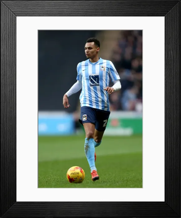 Framed Print : Jacob Murphy's Thrilling Performance: Coventry City vs Port Vale, Sky Bet League One, Ricoh Arena
