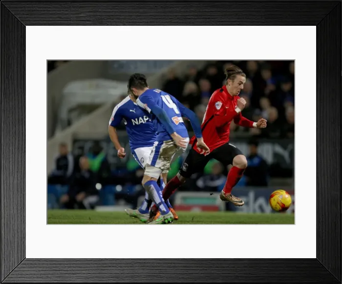 Framed Print : Chesterfield vs Coventry City: Sam Hird Trips James Maddison - Sky Bet League One Dispute at Proact Stadium Framed Print : Chesterfield vs Coventry City: Sam Hird Trips James Maddison - Sky Bet League One Dispute at Proact Stadium