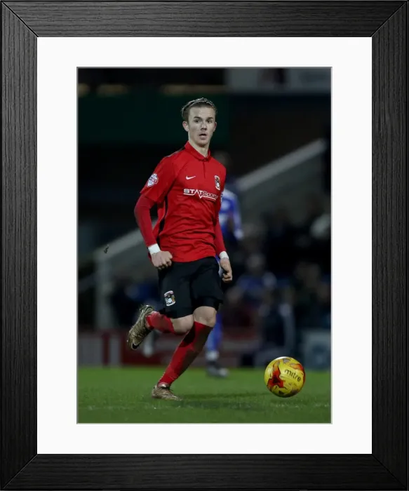 Framed Print : James Maddison: Coventry City Star Shines in Sky Bet League One Clash vs Chesterfield