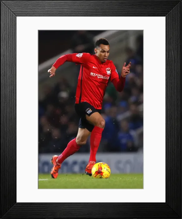 Framed Print : Jacob Murphy in Action: Coventry City vs Chesterfield, Sky Bet League One, Proact Stadium Framed Print : Jacob Murphy in Action: Coventry City vs Chesterfield, Sky Bet League One, Proact Stadium