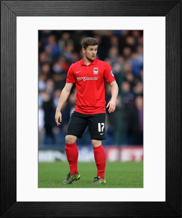 Framed Print : Aaron Phillips in Action: Coventry City vs Chesterfield, Sky Bet League One