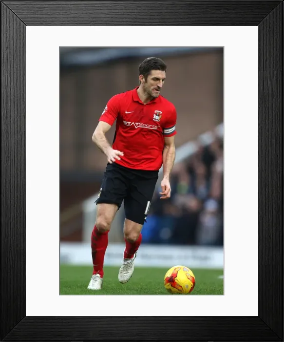 Framed Print : Sam Ricketts Leads Coventry City at Proact Stadium Against Chesterfield in Sky Bet League One Framed Print : Sam Ricketts Leads Coventry City at Proact Stadium Against Chesterfield in Sky Bet League One