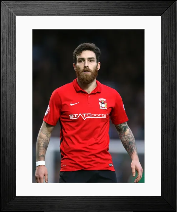 Framed Print : Romain Vincelot in Action: Coventry City vs Chesterfield - Sky Bet League One Framed Print : Romain Vincelot in Action: Coventry City vs Chesterfield - Sky Bet League One