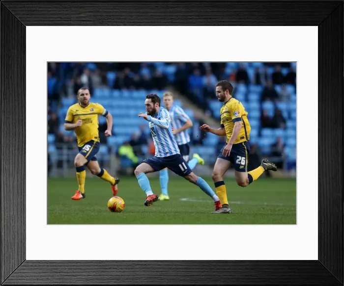 Framed Print : Coventry Citys Jim O'Brien Framed Print : Coventry Citys Jim O'Brien