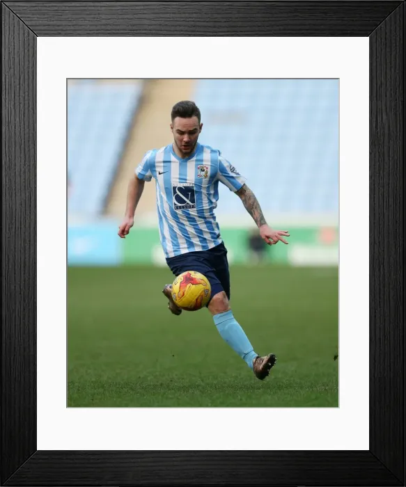 Framed Print : Determined Adam Armstrong: Coventry City's Winning Moment vs Scunthorpe United, Sky Bet League One at Ricoh Arena Framed Print : Determined Adam Armstrong: Coventry City's Winning Moment vs Scunthorpe United, Sky Bet League One at Ricoh Arena