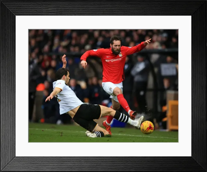 Framed Print : Clash of the Midfield Titans: Purkiss vs. O'Brien in Sky Bet League One Showdown at Vale Park Framed Print : Clash of the Midfield Titans: Purkiss vs. O'Brien in Sky Bet League One Showdown at Vale Park