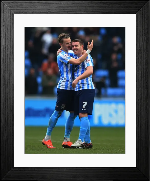 Framed Print : Sky Bet League One - Coventry City v Bury - Ricoh Arena Framed Print : Sky Bet League One - Coventry City v Bury - Ricoh Arena
