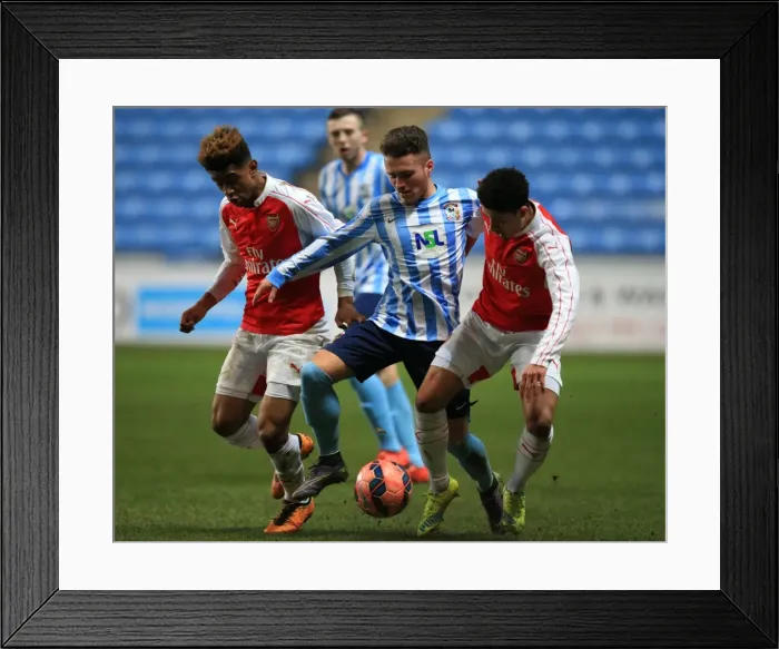 Framed Print : Battle for the Ball: Coventry City vs. Arsenal - FA Youth Cup Fifth Round Framed Print : Battle for the Ball: Coventry City vs. Arsenal - FA Youth Cup Fifth Round