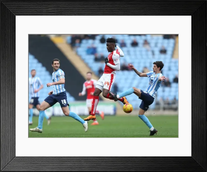 Framed Print : Sky Bet League One Showdown: Coventry City vs Fleetwood Town at Ricoh Arena Framed Print : Sky Bet League One Showdown: Coventry City vs Fleetwood Town at Ricoh Arena