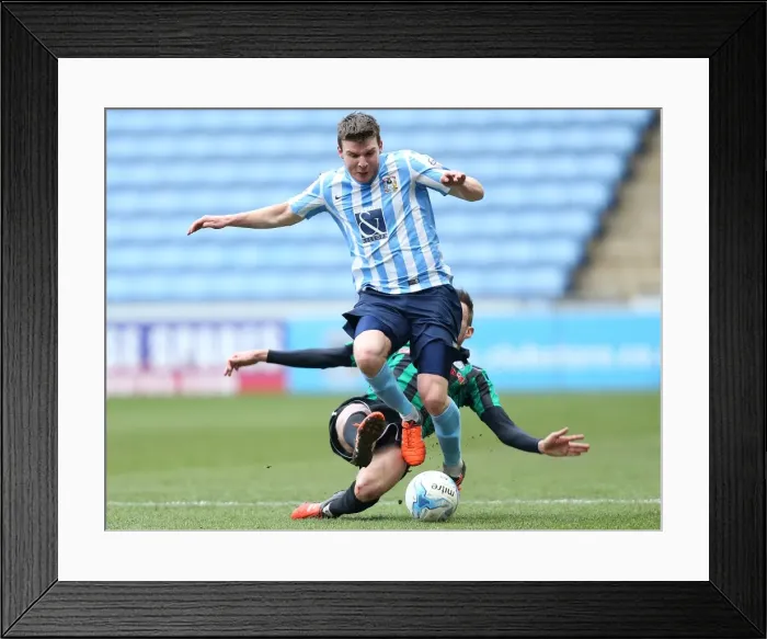 Framed Print : Clash at the Ricoh: Coventry City vs Rochdale, Sky Bet League One Framed Print : Clash at the Ricoh: Coventry City vs Rochdale, Sky Bet League One