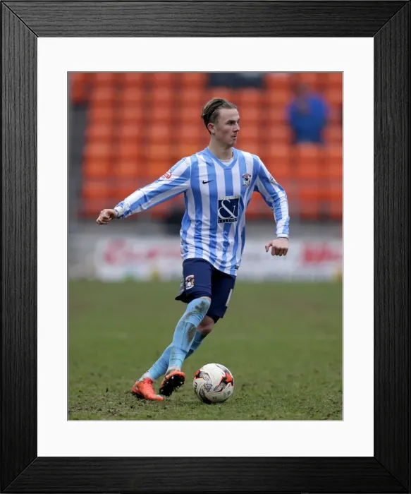 Framed Print : Coventry Citys James Maddison Framed Print : Coventry Citys James Maddison